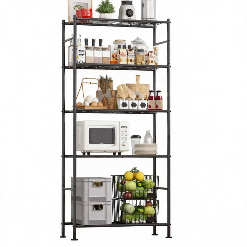 5-Tier Heavy Duty Metal Storage Shelving Unit